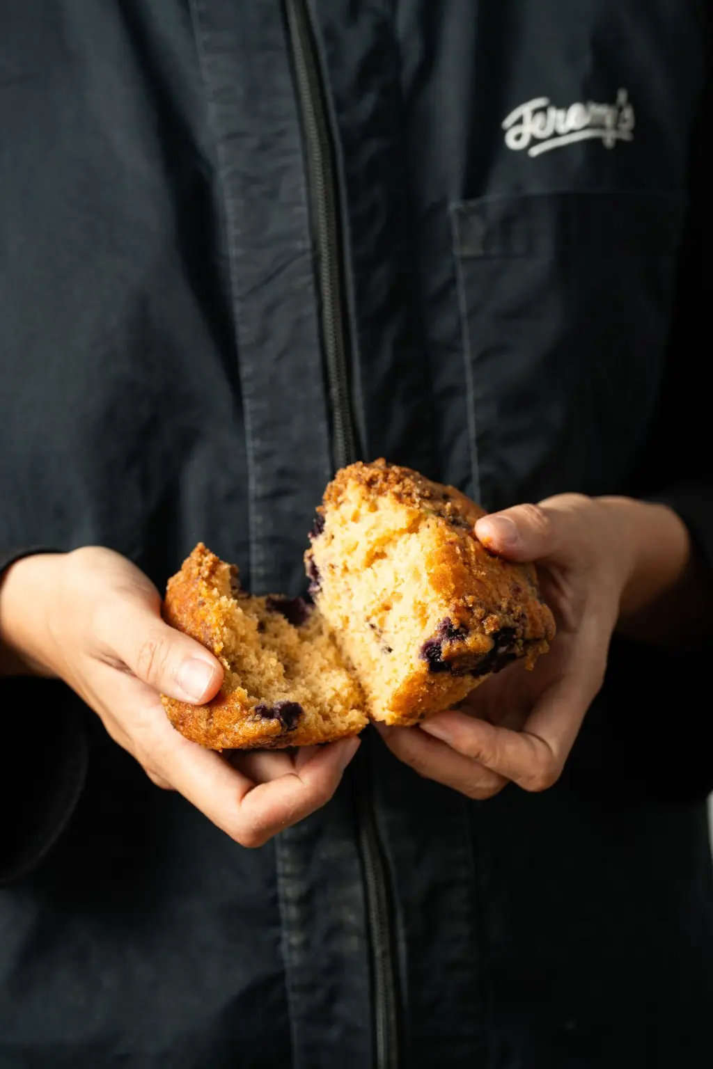 muffin việt quất jeremys kitchen