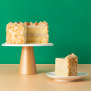 Vietnamese Coffee and Almond Cake - 2 layers
