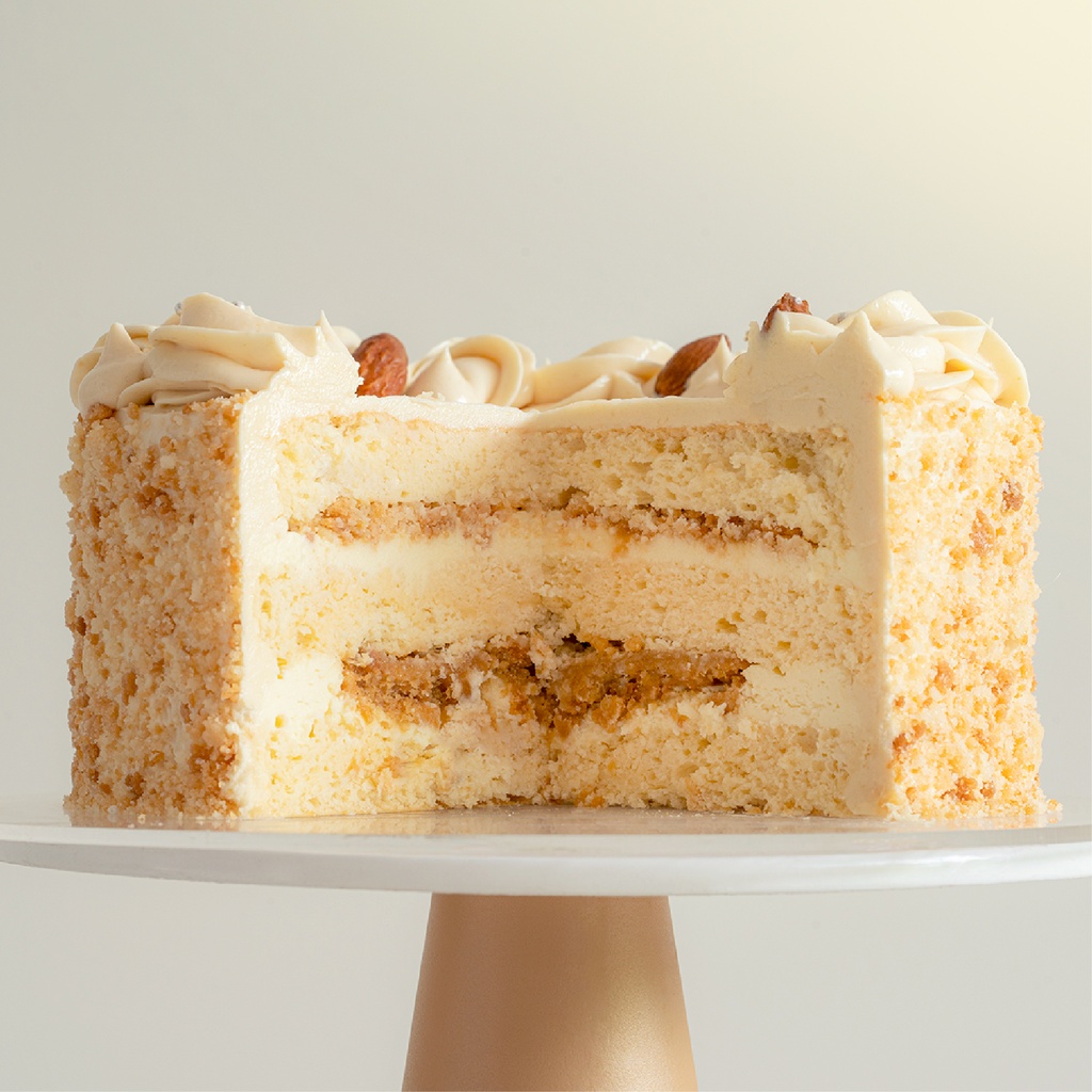 Almond Shortbread Cake 