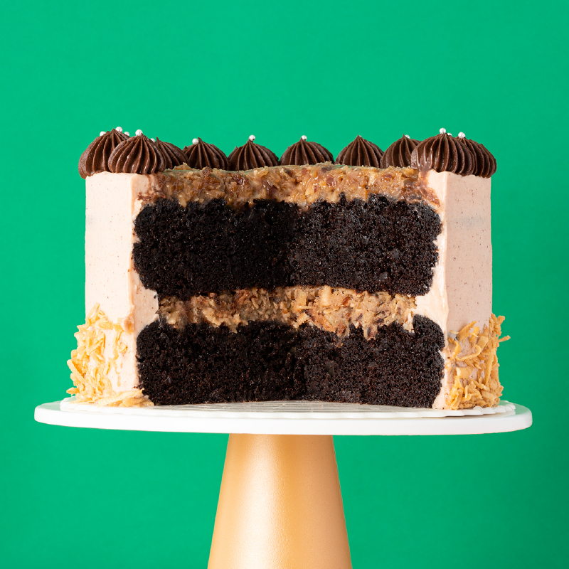 German Chocolate Cake - 2 layers