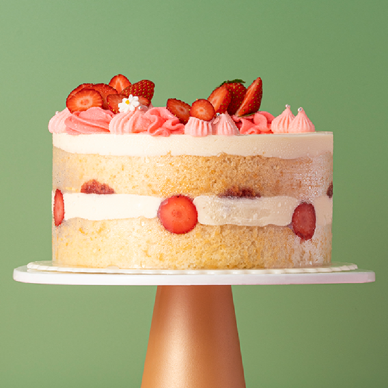 Strawberry Shortcake Cake