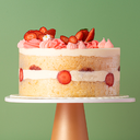 Strawberry Shortcake Cake