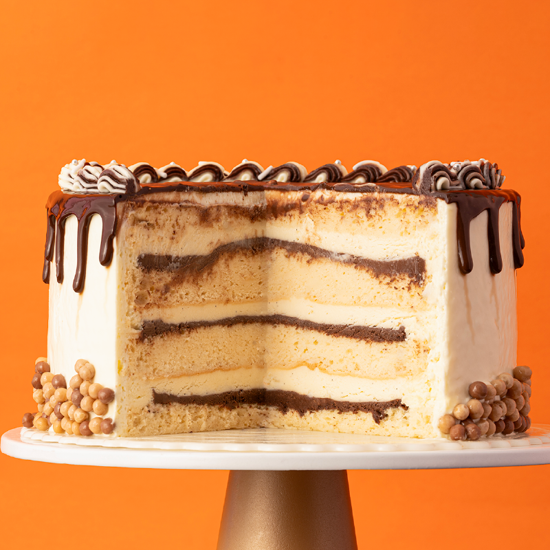 Deluxe Boston Cream Cake 