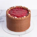 Vegan Raspberry Chocolate Cake