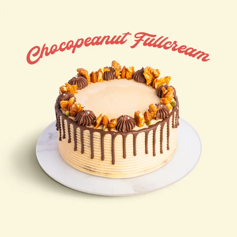 Chocopeanut Full-cream Cake