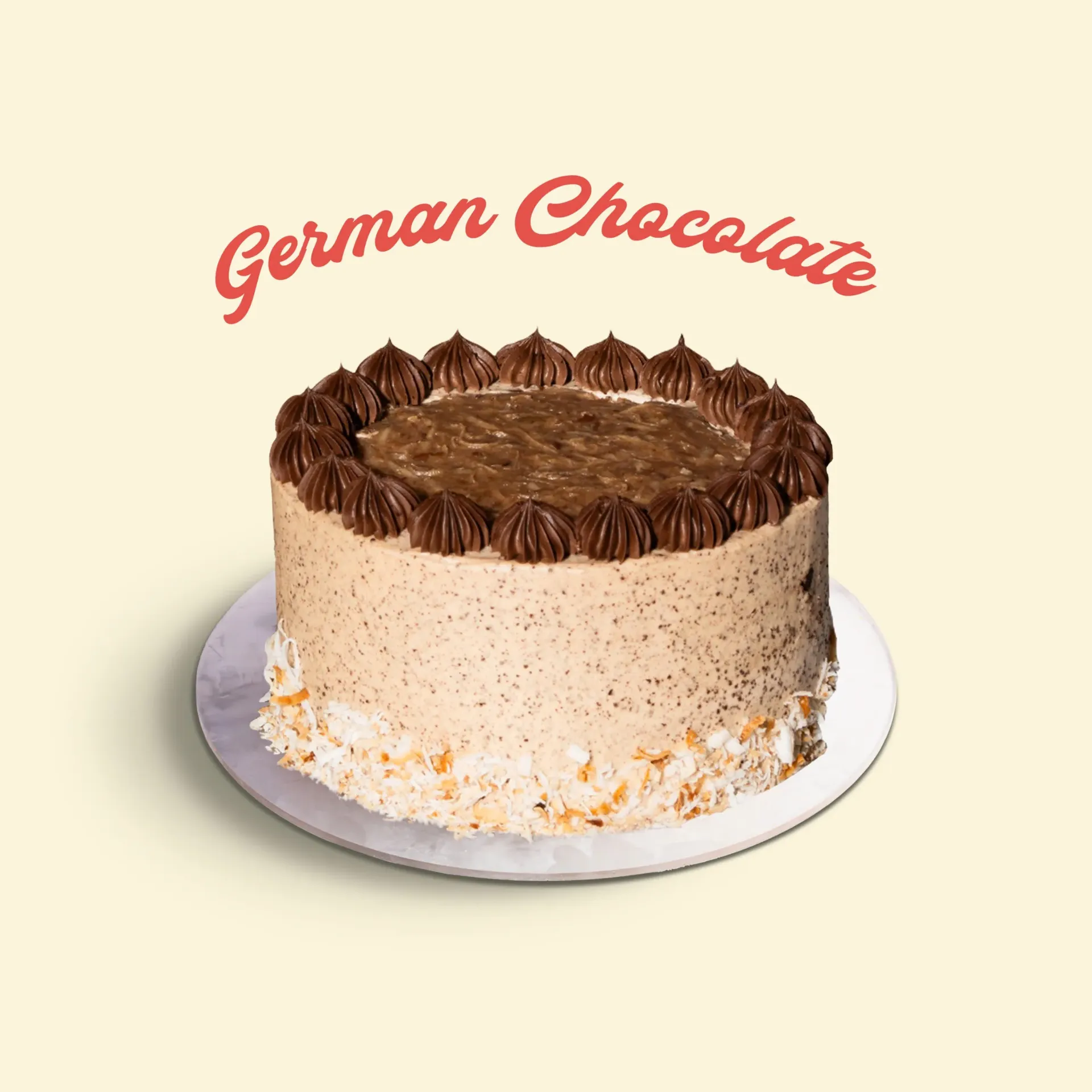 [P-BDC-007] German Chocolate Cake (16cm * 2layers)