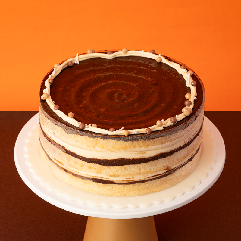 Classic Boston Cream Cake