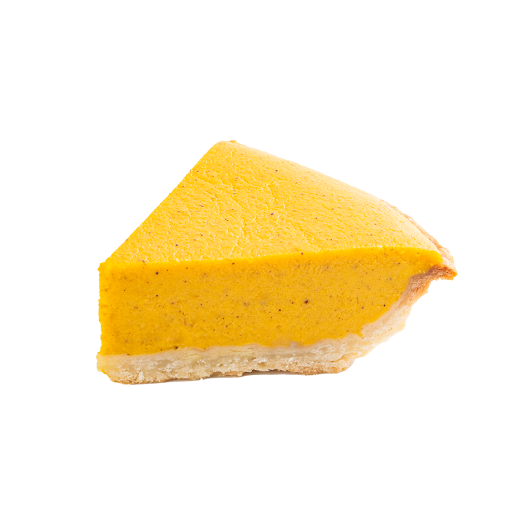 Pumpkin pie Slice