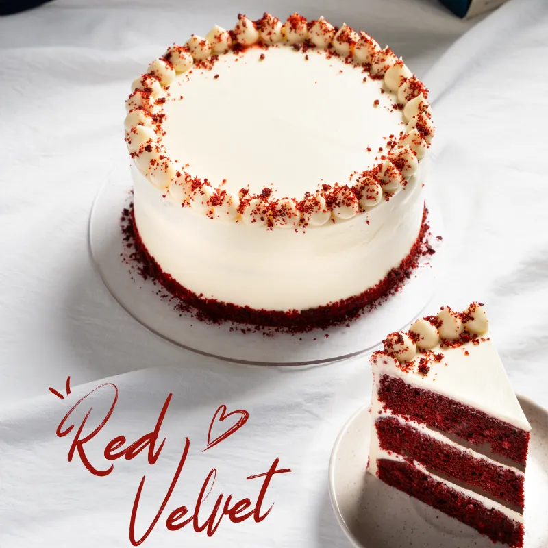 [P-BDC-074] Red Velvet Cake  (16 cm)