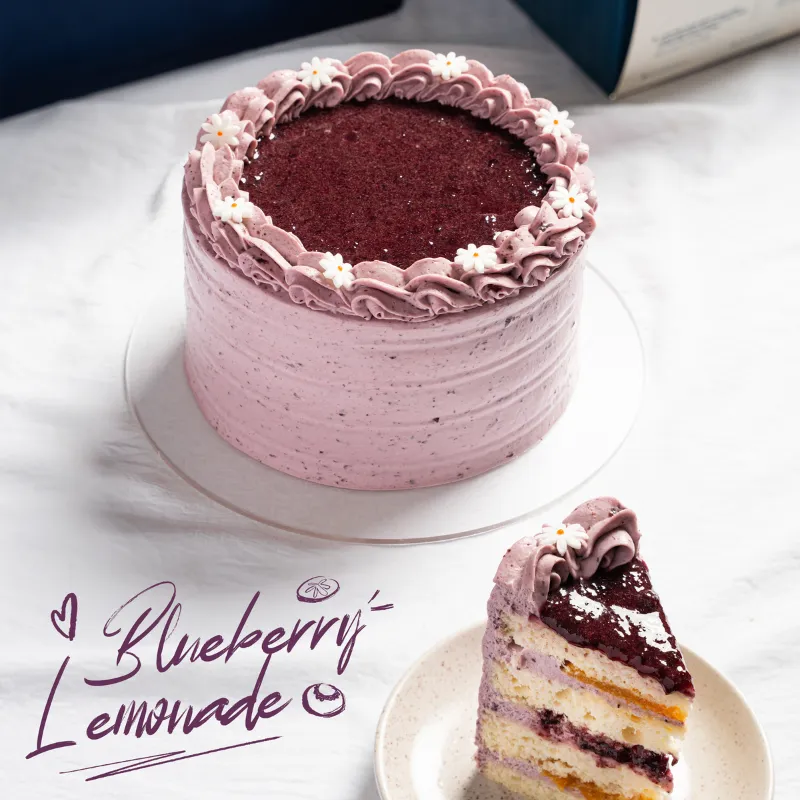 [P-BDC-082] Blueberry Lemonade Cake  (16 cm)