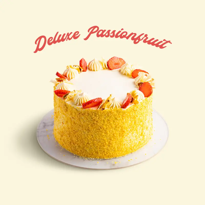Deluxe Passion Fruit Cake  