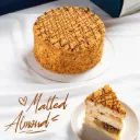 Malted Almond Cake