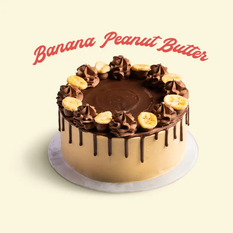 Banana Peanut Butter Cake