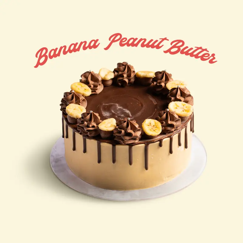 Banana Peanut Butter Cake