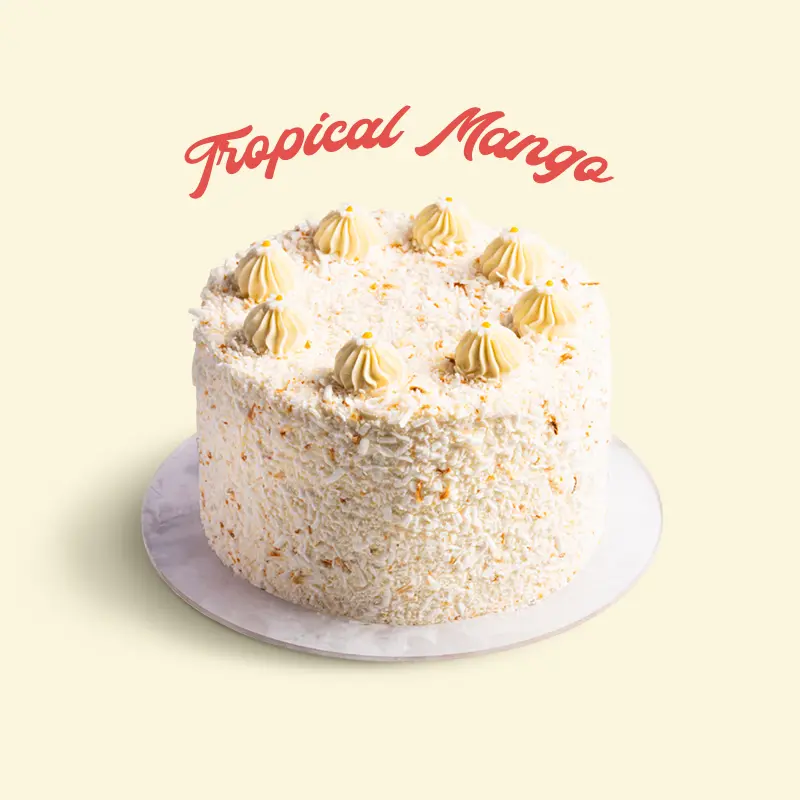 Tropical Mango cake