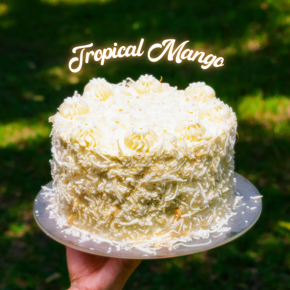 Tropical Mango cake