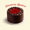 Strawberry Rhubard Cake