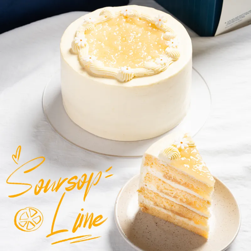 Soursop Lime Cake  (16cm)