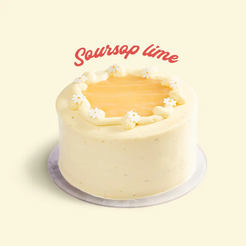 Soursop Lime Cake 