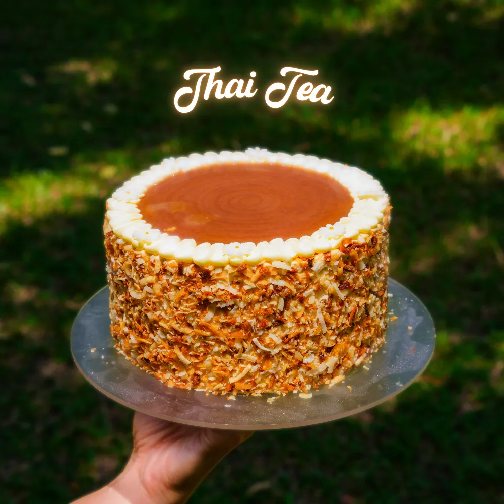 Thai Tea Cake