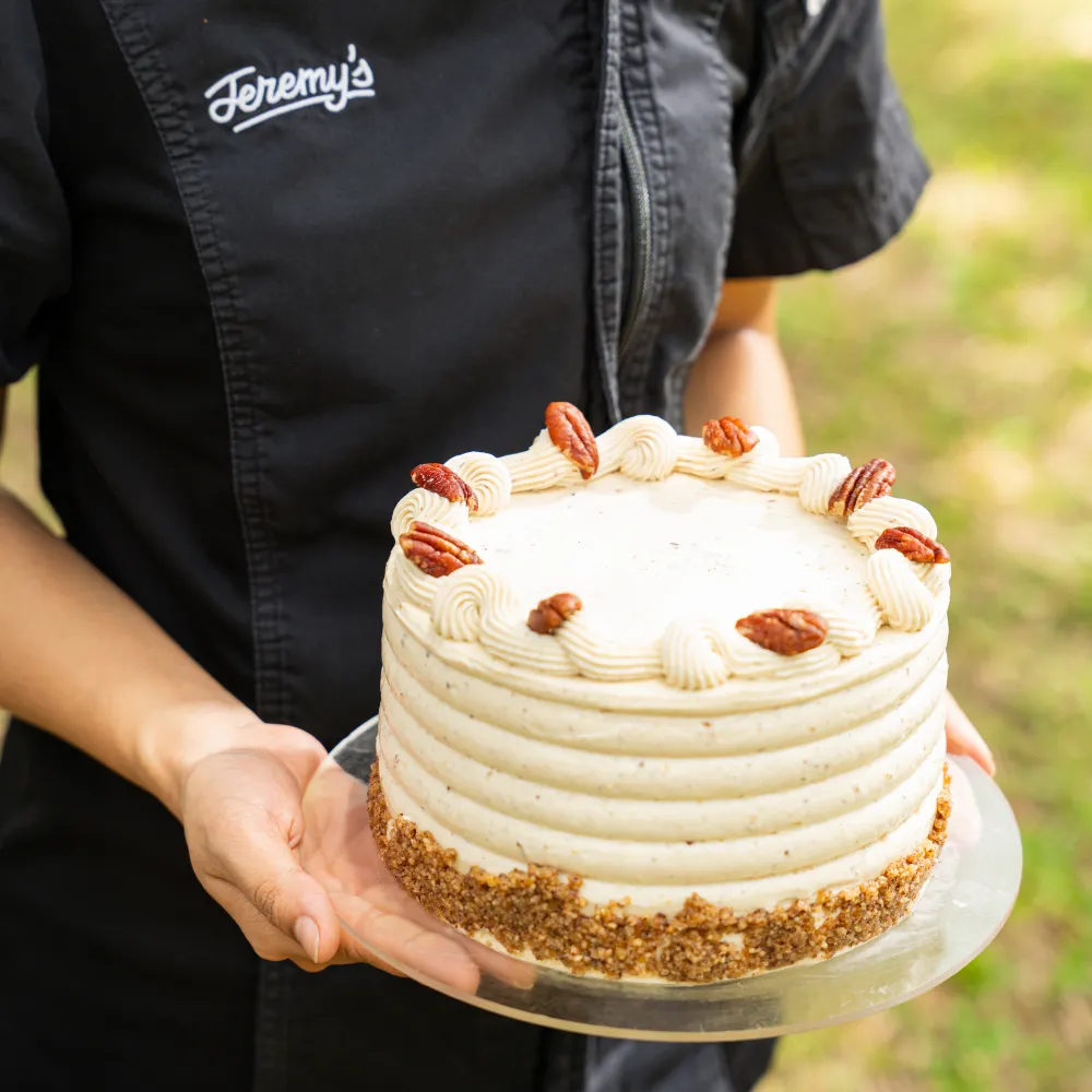 Maple Pecan Praline Cake