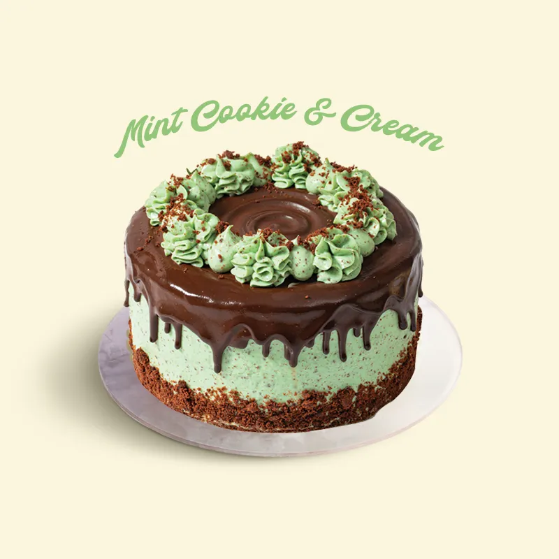 Mint Cookie & Cream Cake