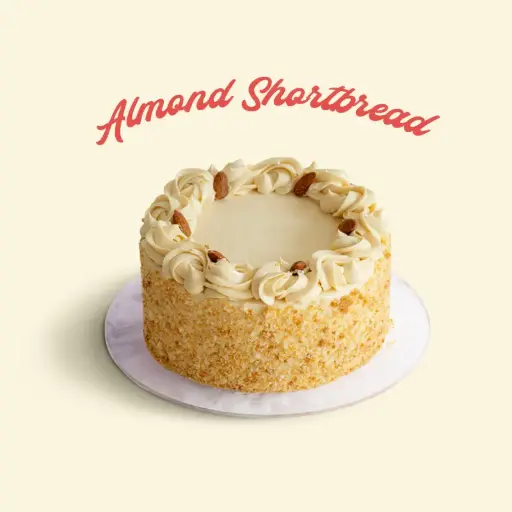 Almond Shortbread Cake 