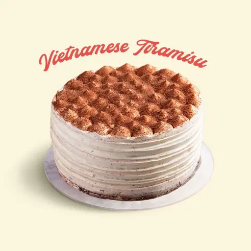 Vietnamese Tiramisu Cake