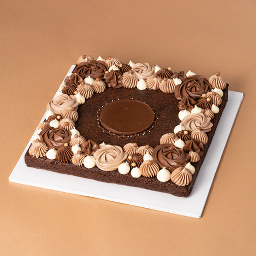 [P-BDC-021] Custom Brownie Chocolate Cream - 24cm