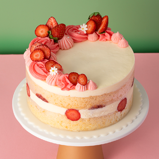 Strawberry Shortcake Cake
