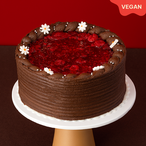 [P-BDC-057] Vegan Raspberry Chocolate Cake 16cm