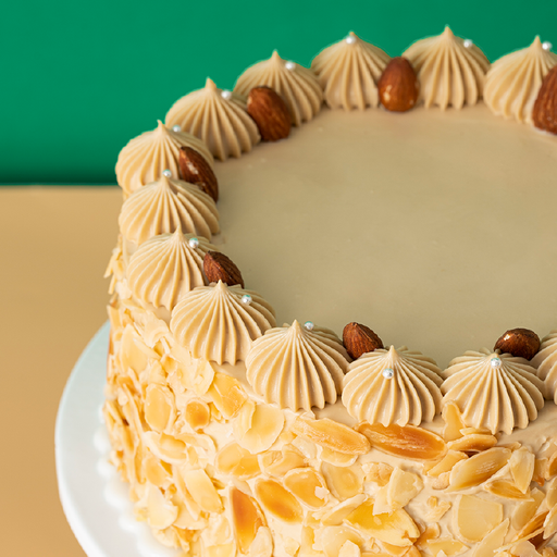 Vietnamese Coffee and Almond Cake