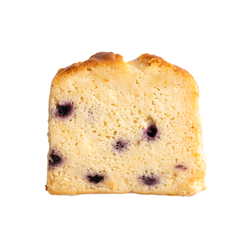 [P-DES-017] Lemon Blueberry Loaf Slice