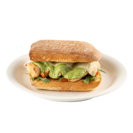 [P-FOO-032] Creamy Pesto Chicken Sandwich