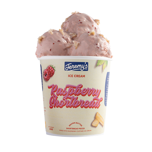 [P-ICE-007] Raspberry Shortbread Ice Cream