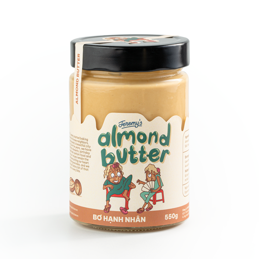 Almond Butter Jar 