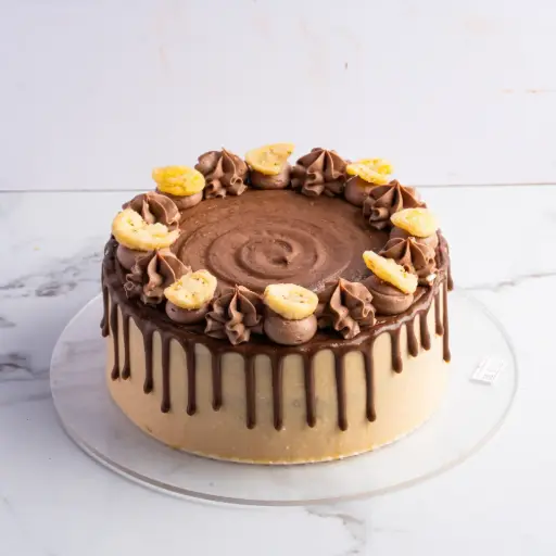 Banana Peanut Butter Cake